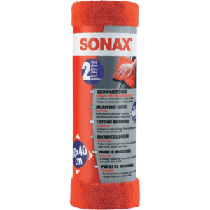 SONAX PAÑO MICROFIBRA 40X40CM X 2UND